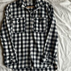 Madewell Buffalo check Ex-boyfriend button down